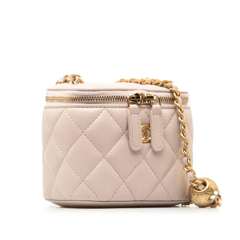 Chanel Mini Lambskin Pearl Crush Vanity (NxWTyw)