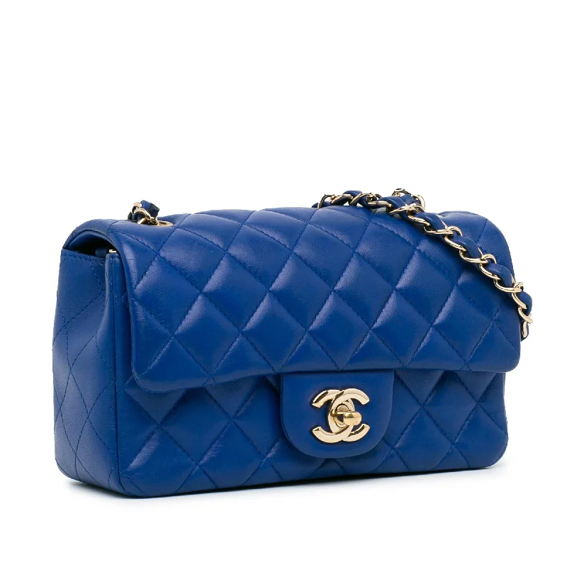 Chanel Mini Rectangular Classic Lambskin Single Flap (DyJzXS)