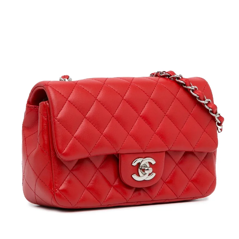 Chanel Mini Rectangular Classic Lambskin Single Flap (ibXR3K)