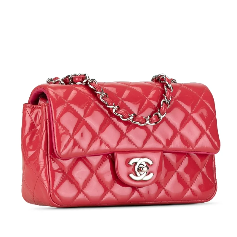 Chanel Mini Rectangular Classic Patent Single Flap (f5GKzQ)