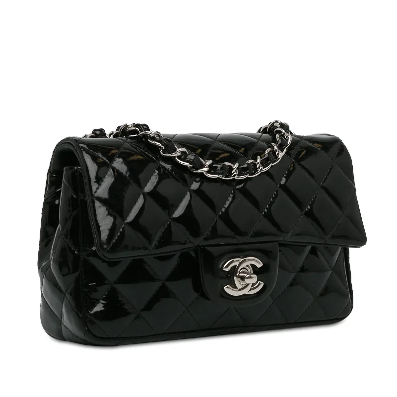 Chanel Mini Rectangular Classic Patent Single Flap (fnfHQ4)