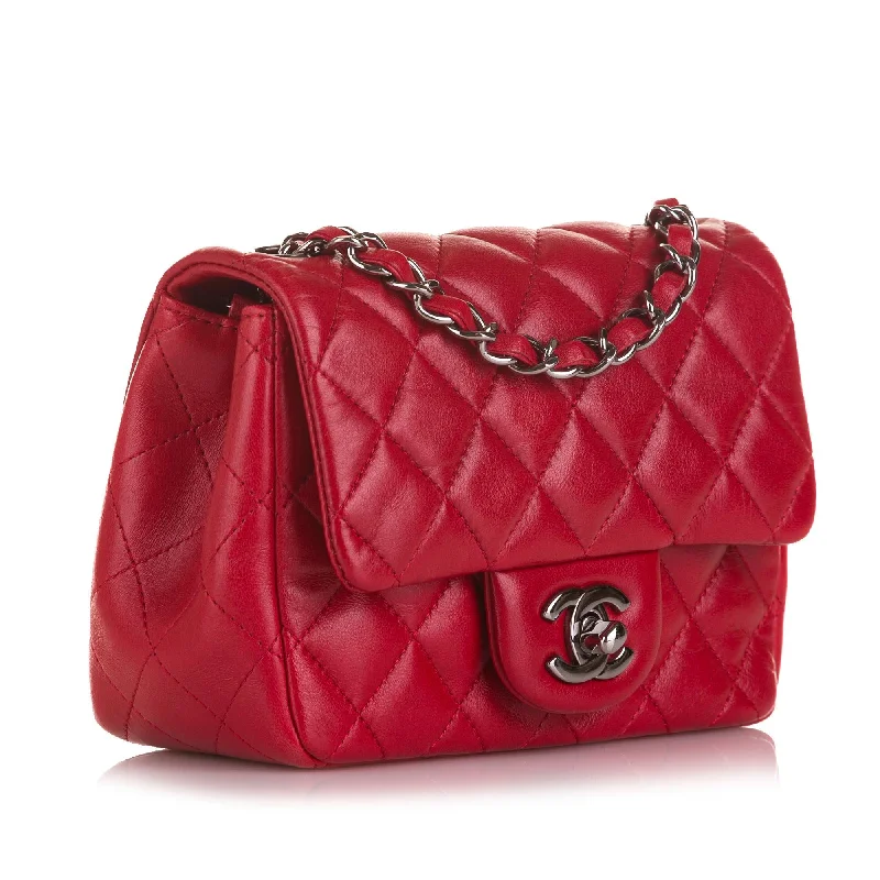 Chanel Mini Square Classic Lambskin Flap (wytJqr)