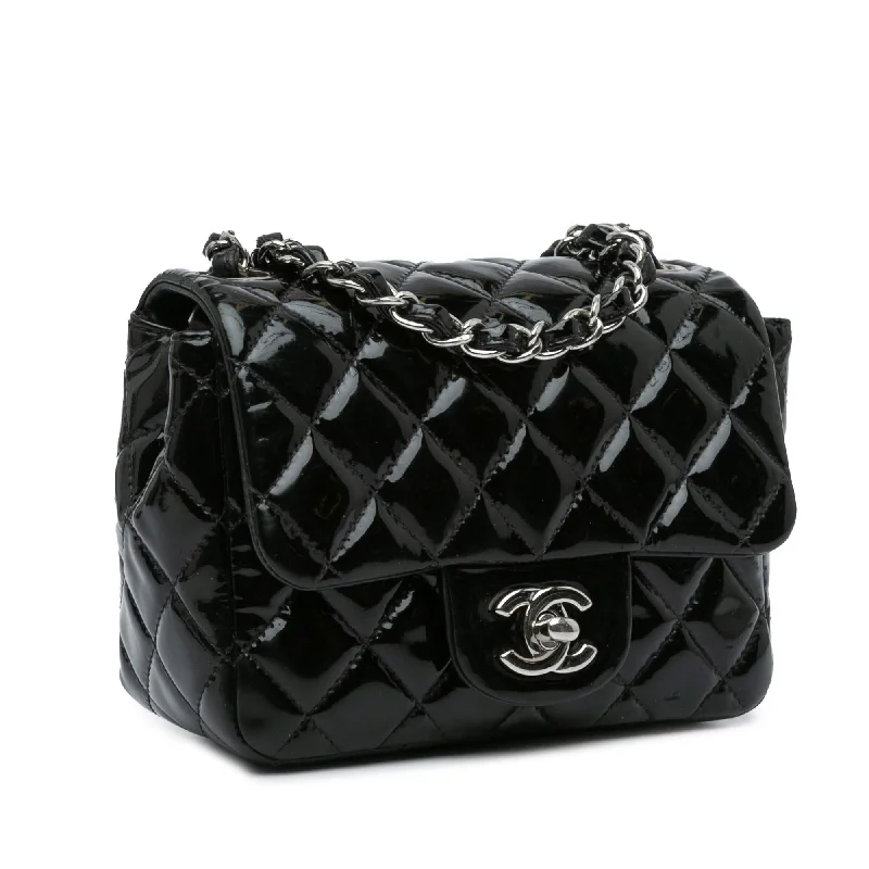 Chanel Mini Square Classic Patent Single Flap (vfasYd)