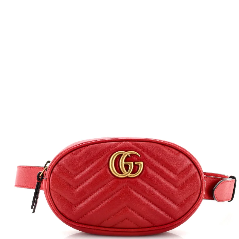 GG Marmont Belt Bag Matelasse Leather