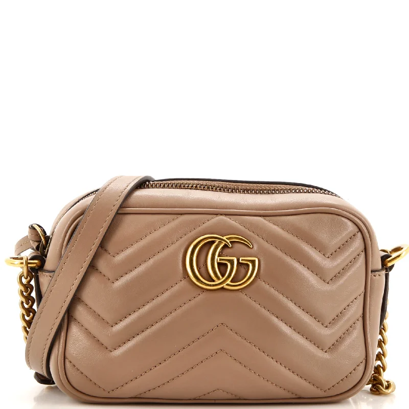 GG Marmont Shoulder Bag Matelasse Leather Mini