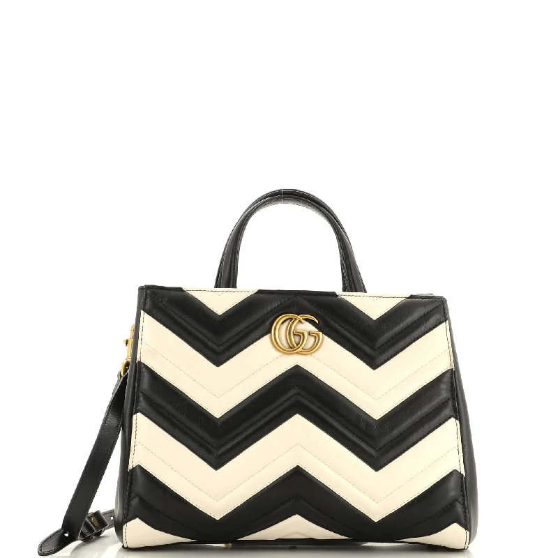 GG Marmont Tote Matelasse Leather Small