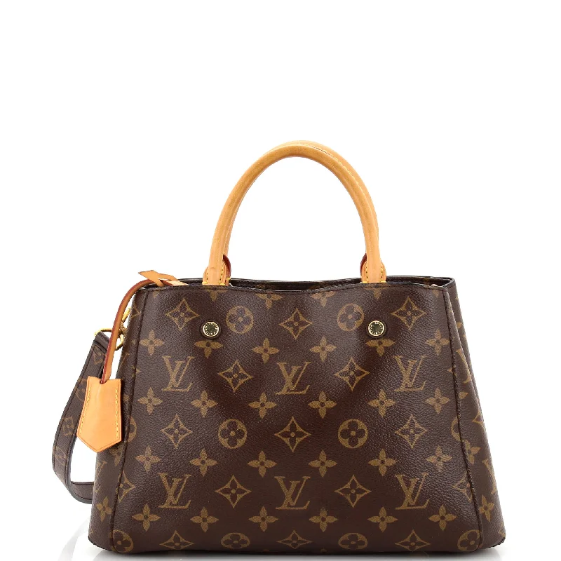 Montaigne Handbag Monogram Canvas BB