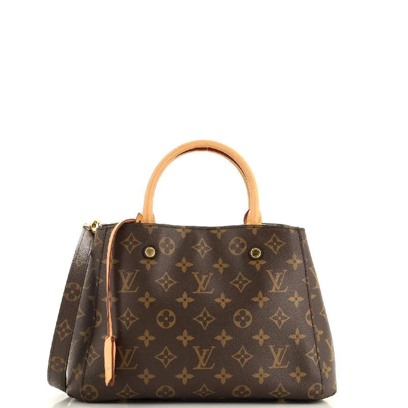 Montaigne Handbag Monogram Canvas BB