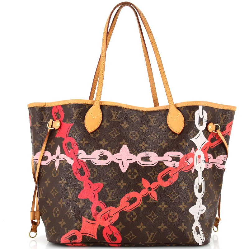 Neverfull NM Tote Limited Edition Bay Monogram Canvas MM